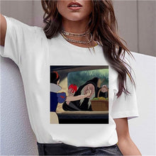 Load image into Gallery viewer, Dark Snow White Harajuku T Shirt Women Funny Ullzang Vintage 90s Aesthetic T-shirt Korean Style Fashion Print Top Tees
