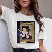 Load image into Gallery viewer, Dark Snow White Harajuku T Shirt Women Funny Ullzang Vintage 90s Aesthetic T-shirt Korean Style Fashion Print Top Tees