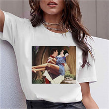 Load image into Gallery viewer, Dark Snow White Harajuku T Shirt Women Funny Ullzang Vintage 90s Aesthetic T-shirt Korean Style Fashion Print Top Tees